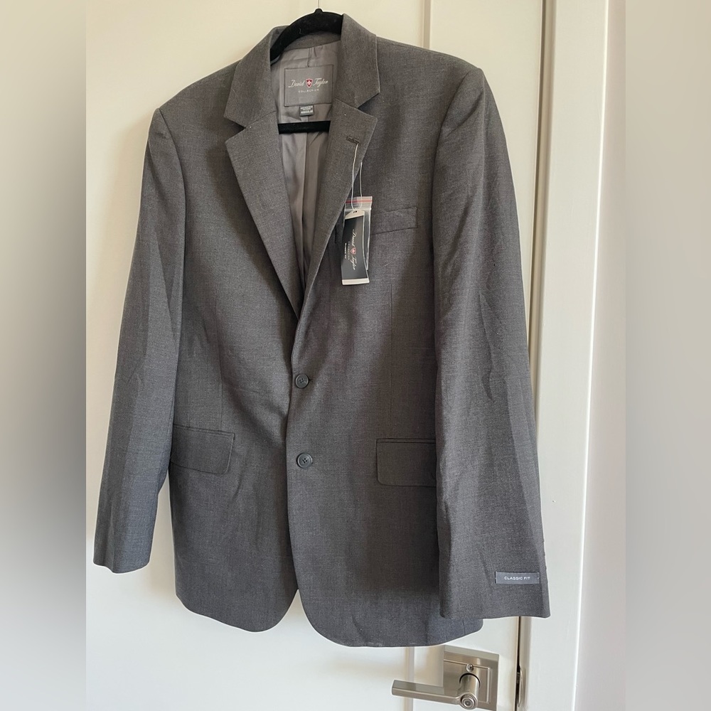 Mens Grey Blazer